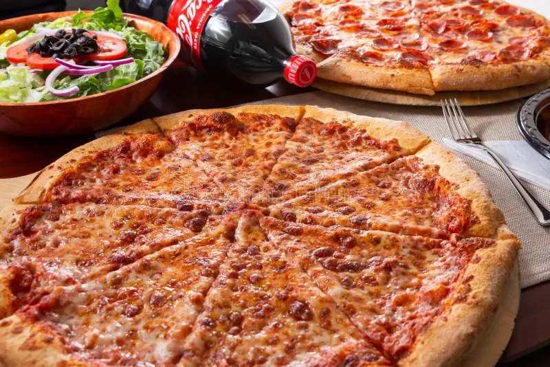 2 Large Pizza