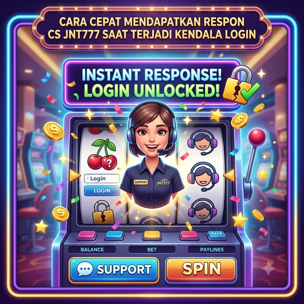 Cara Cepat Mendapatkan Respon CS JNT777 Saat Terjadi Kendala Login