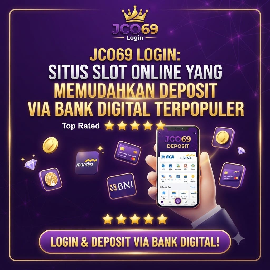 JCO69 Login: Situs Slot Online yang Memudahkan Deposit via Bank Digital Terpopuler